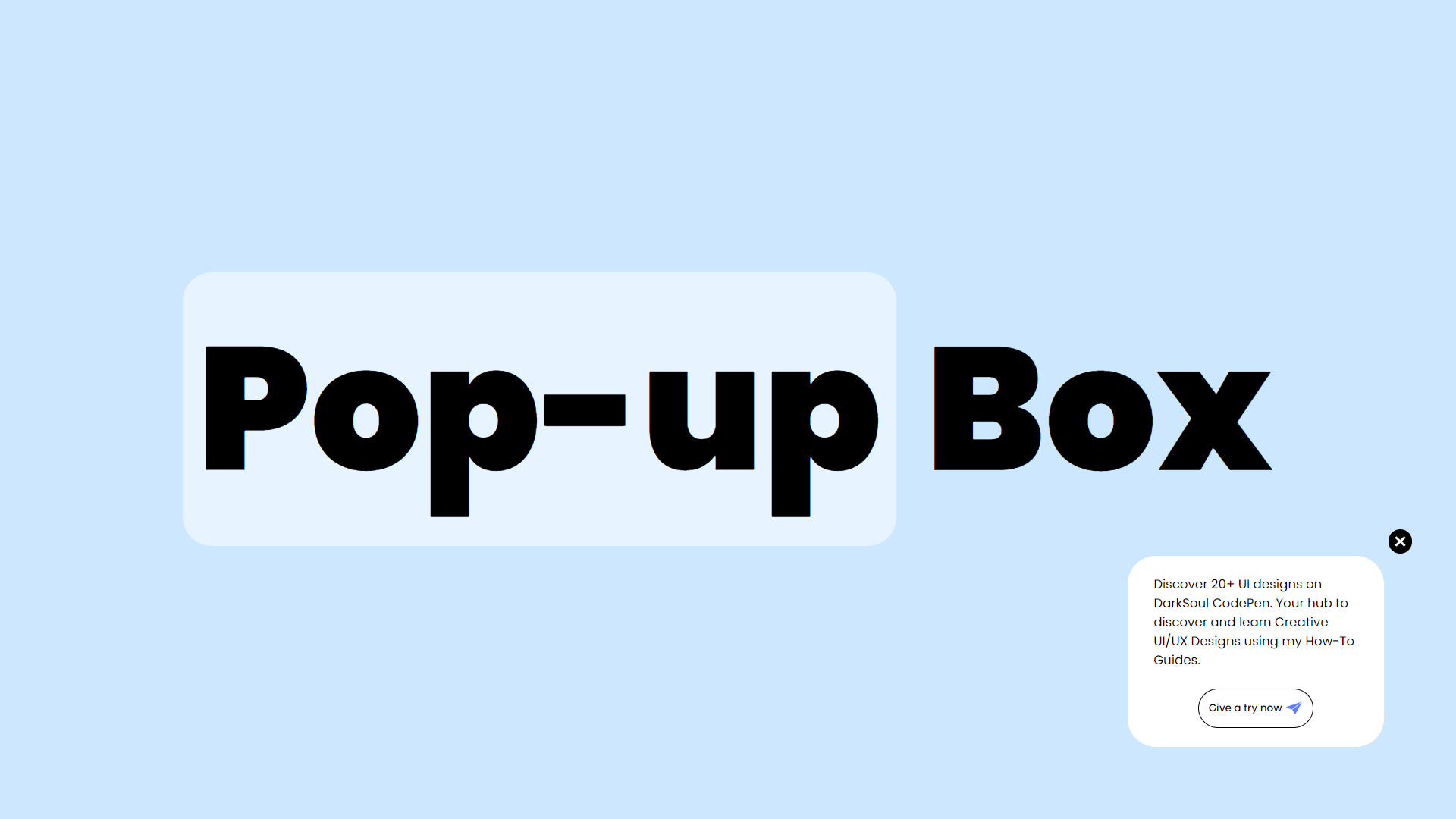 Output Screenshot - How-to-Create-an-Animated-Pop-up-box